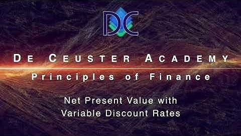 Finance Easy 3 - NPV with Variable Discount Rates
