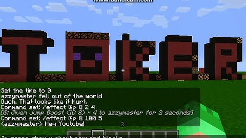 Minecraft-Command Block Speed & Jump Boost