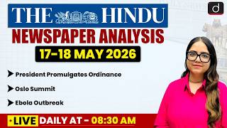The Hindu Analysis | 17-18 May 2026 | Current Affairs | UPSC | Drishti IAS English