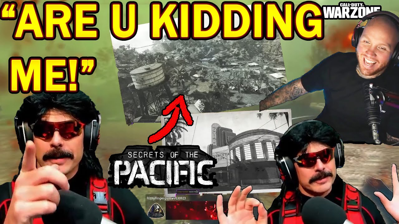 DrDisrespect & TimTheTatman DISAPPOINTED by Warzone's Secrets of The Pacific Event! (+ on New Map!)