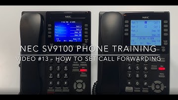Video #13 - Setting Up Call Forwarding