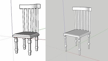 Creating the Third Chair from the SketchUp New User Series