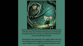 The Brave Mouse And The Lost City Of Cheese | Story for kids in English