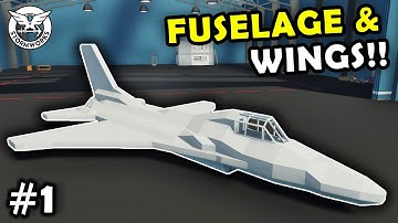 F16 FIGHTER JET BUILD [EP.1] STORMWORKS