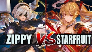 GBVSR 🔥 Zippy (2B) vs Starfruit (Vira) 🔥 High Level Gameplay