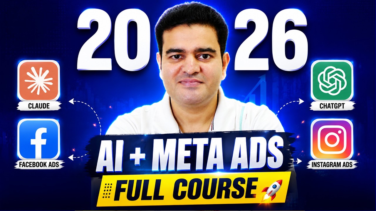 Meta Ads full Course 2026 in Hindi | Facebook Ads Course with AI | # ...