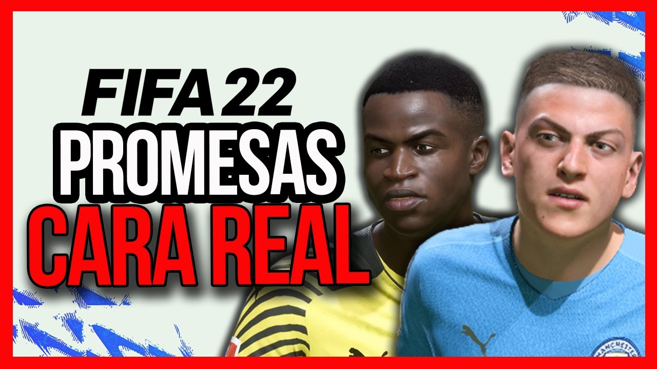 💎JOVENES PROMESAS con CARA ESCANEADA 🤓 FIFA 22 Modo Carrera - YouTube