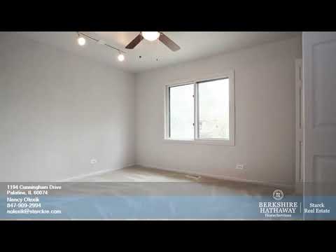 1194 Cunningham Drive, Palatine, IL home video tour
