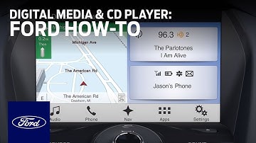 Voice-Controlled Digital Media and CD Player | SYNC 3 How-To | Ford