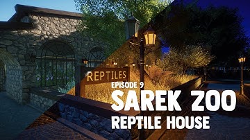 Sarek Zoo - Episode 9 - Reptile house // Planet Zoo Speedbuild