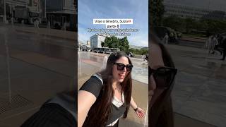 Y pensaba que en Suiza no hacía calor #ginebra #suiza visitando Suiza #viajes