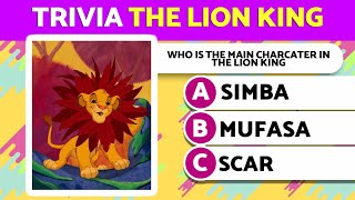 TRIVIA The Lion King | 50 Questions TRIVIA QUIZ