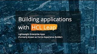 Building Apps with HCL Leap screenshot 4