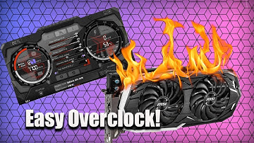 How To Overclock Your Graphics Card! | MSI Afterburner Basic Tutorial