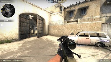 как стрелять с awp no zoom !!!