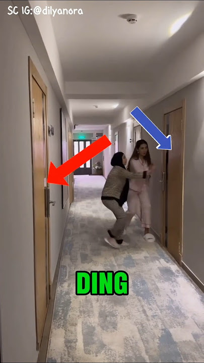 Lelucon di Hotel Berakhir Tak Terduga‼️😂