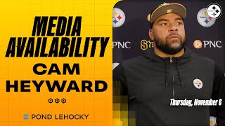 Cam Heyward Media Availability (Nov. 6) | Pittsburgh Steelers