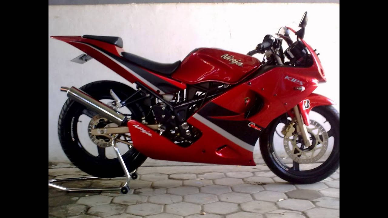 99 Gambar Motor Ninja Rr Merah Terkeren Obeng Motor