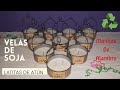 VELAS DE SOJA ♻️LATITAS DE ATÚN MANIJAS DE ALAMBRE #velas #amoreciclar #Elycreaciones