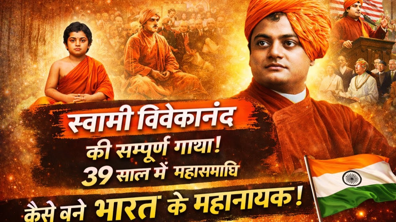 Swami Vivekananda की पूरी कहानी | 39 साल में कैसे बने भारत के महानायक | Complete History