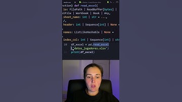 Leer distintos tipos de archivos con Pandas y Python (CSV, Excel, JSON)