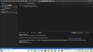tugas akhir prodas, input data mahasiswa menggunakan bahasa pemrograman Python