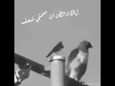 اياك ان تظن ان صمتي ضعف 