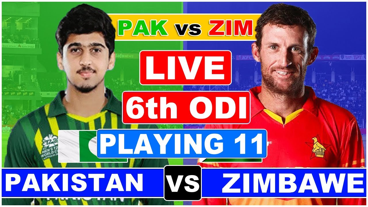 Pakistan Vs Zimbabwe 2025 Live Score Zea Lillis