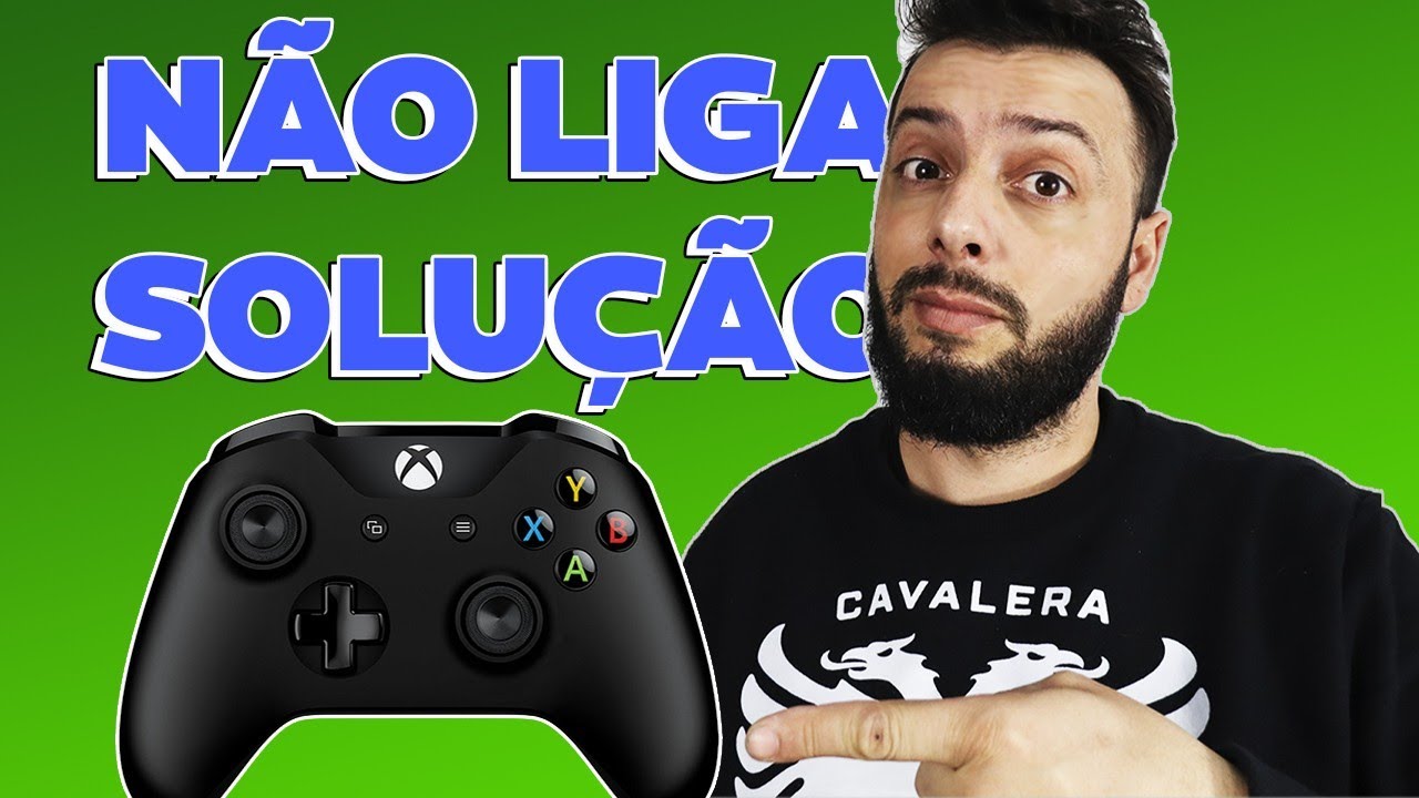 Controle Xbox One Não liga (Resolvido) 