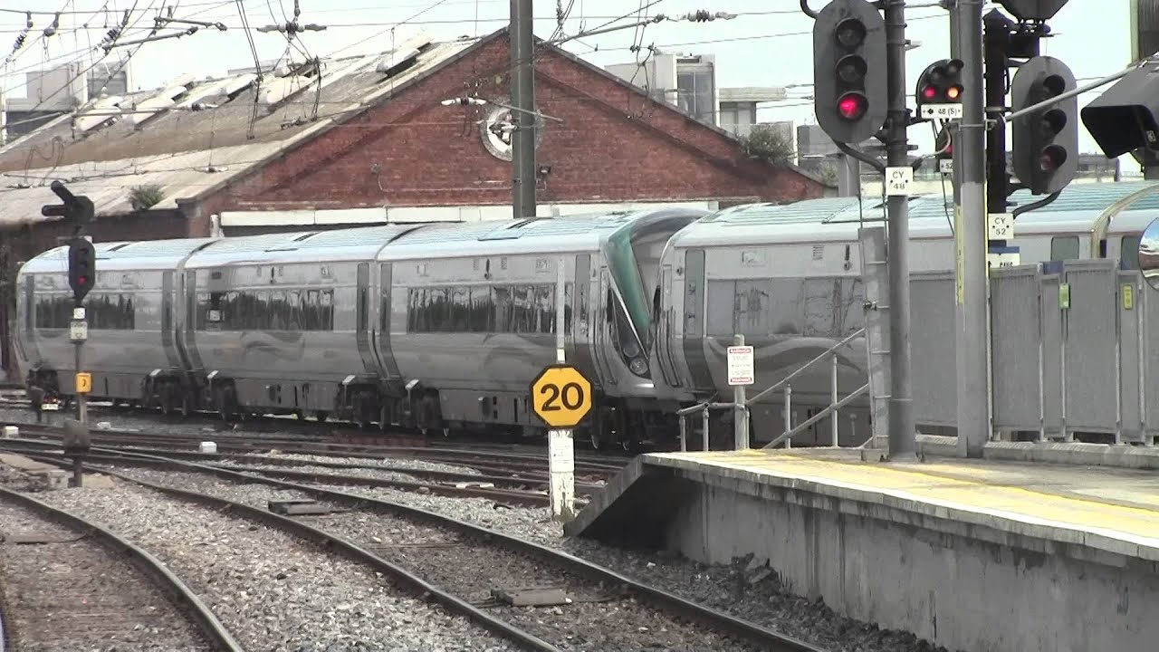 top movies on netflix Dublin Connolly HD-Irish Rail 22000 class no.22045 departs Platform 1