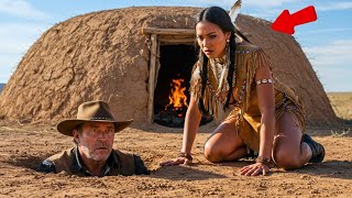The Cowboy Dug a Hole, and the End of the Hole Opened Right Into an Apache Widow’s Shelter!