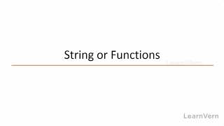 Assignment of String