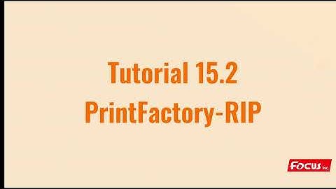 FOCUS ATLAS 1311 UV PRINTER TUTORIAL 15 Rip Software Introduction