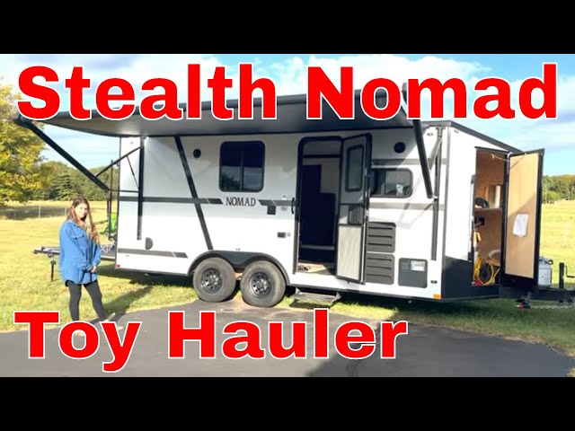 Stealth Nomad Toy Hauler Walk Through