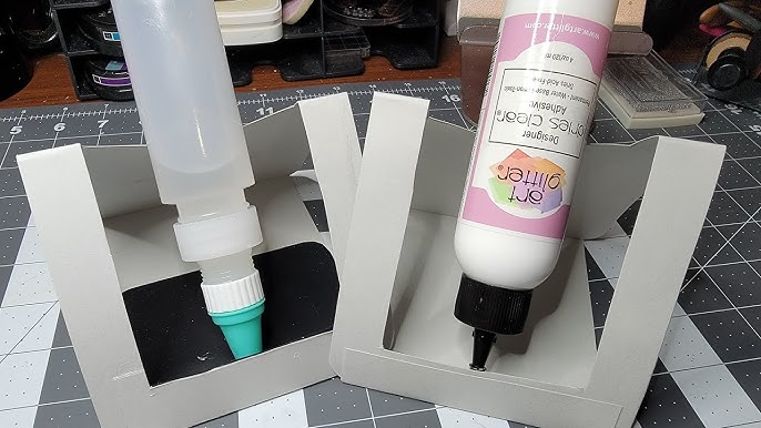 Build a glue bottle holder. Always ready. 