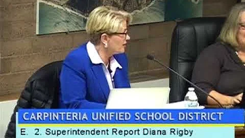 CUSD Board Meeting 02 13 18