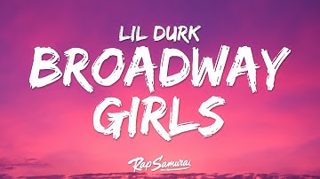 Thumbnail of Lil Durk, Morgan Wallen - Broadway Girls (Lyrics)