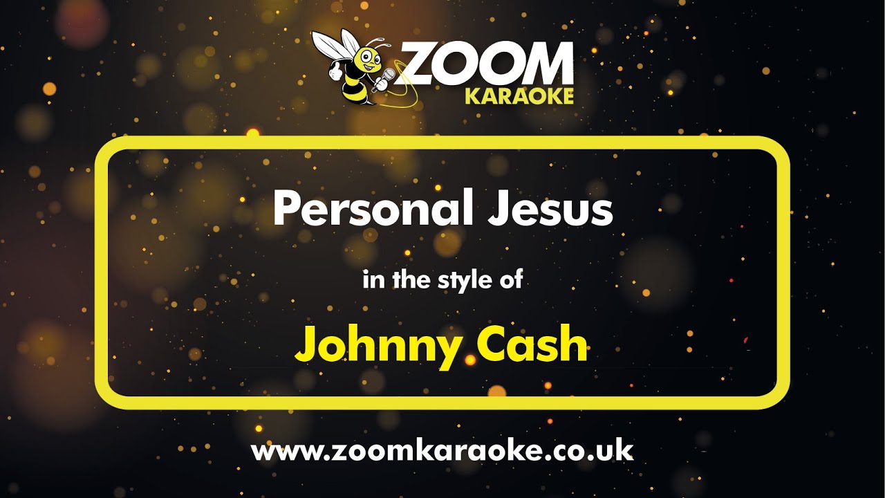Johnny Cash Personal Jesus Karaoke Version from Zoom Karaoke YouTube