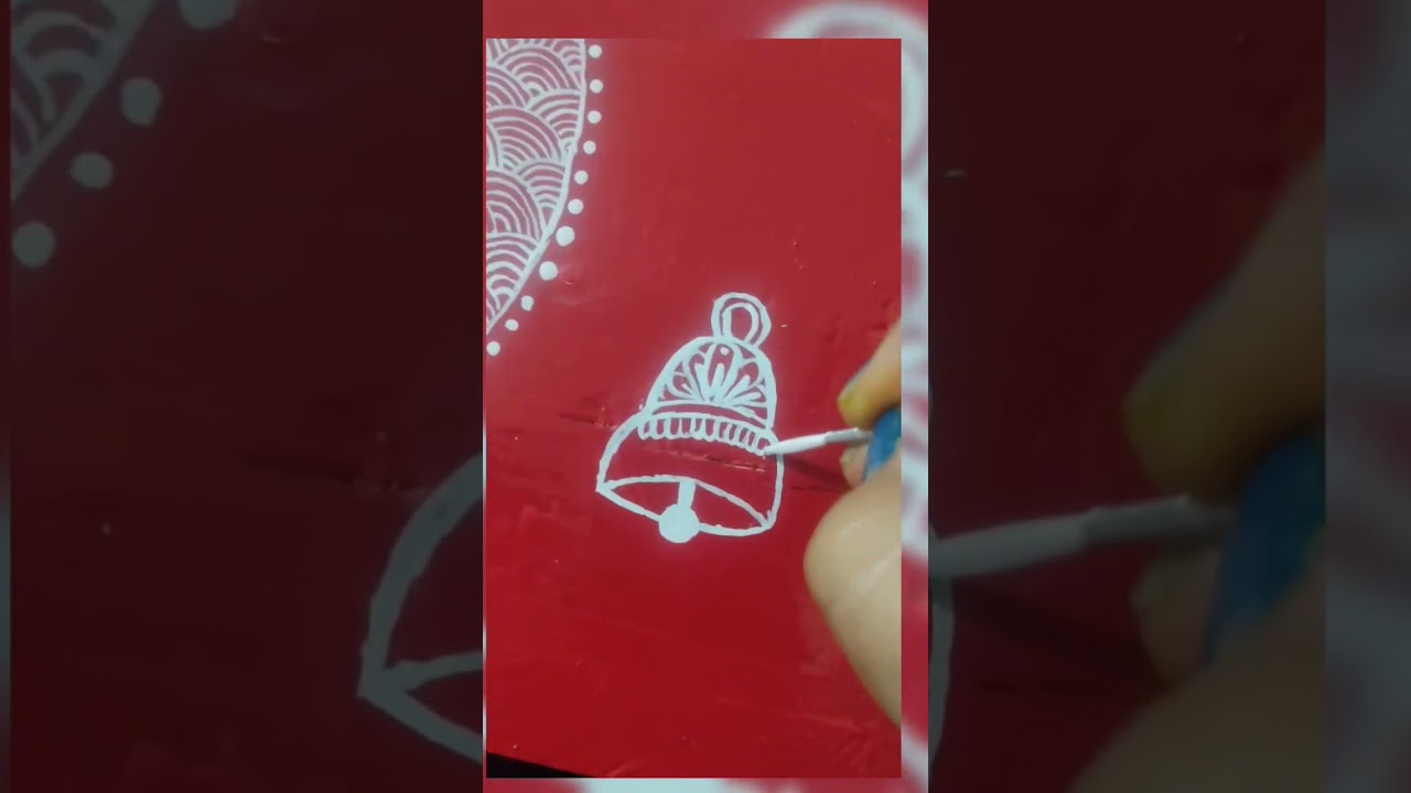 Uttrakhand aipan design chowki#aipan