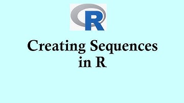 R programming tutorial | Creating sequences in R
