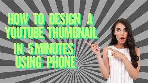 How to Make a YouTube Thumbnail on Your Mobile in 5 Minutes | Canva Tutorial for Beginners 