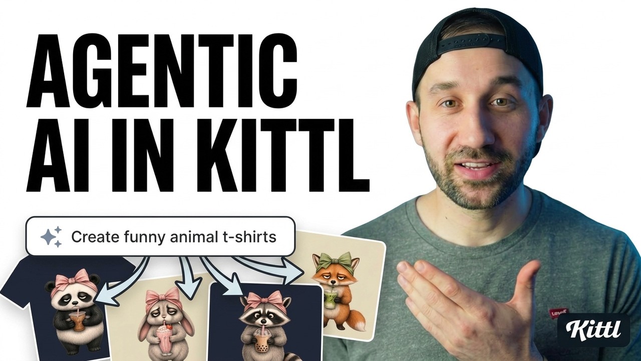 Kittl's NEW AGENTIC AI Feature is Mind-blowing!