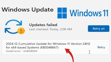 Hoe u installatiefout 0x800f081f kunt oplossen bij het updaten van KB5048667 in Windows 11 24H2