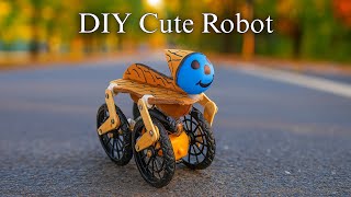 DIY Cute Self-Driving Robot Car | Easy DIY Project