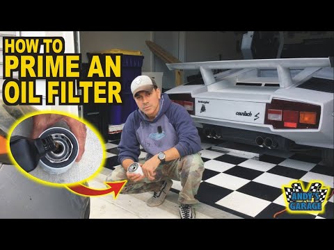 How To Prime And Prep An Oil Filter (Andy’s Garage: Episode - 293)