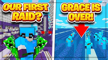 Grace Is Over!!! **Our First Raid?** | Minecraft Factions | TheArchon | Onyx [4]