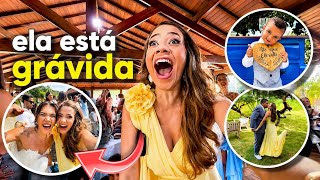 DESCOBRIMOS A GRAVIDEZ NO CASAMENTO 😳😱 *davi levou as alianças* 