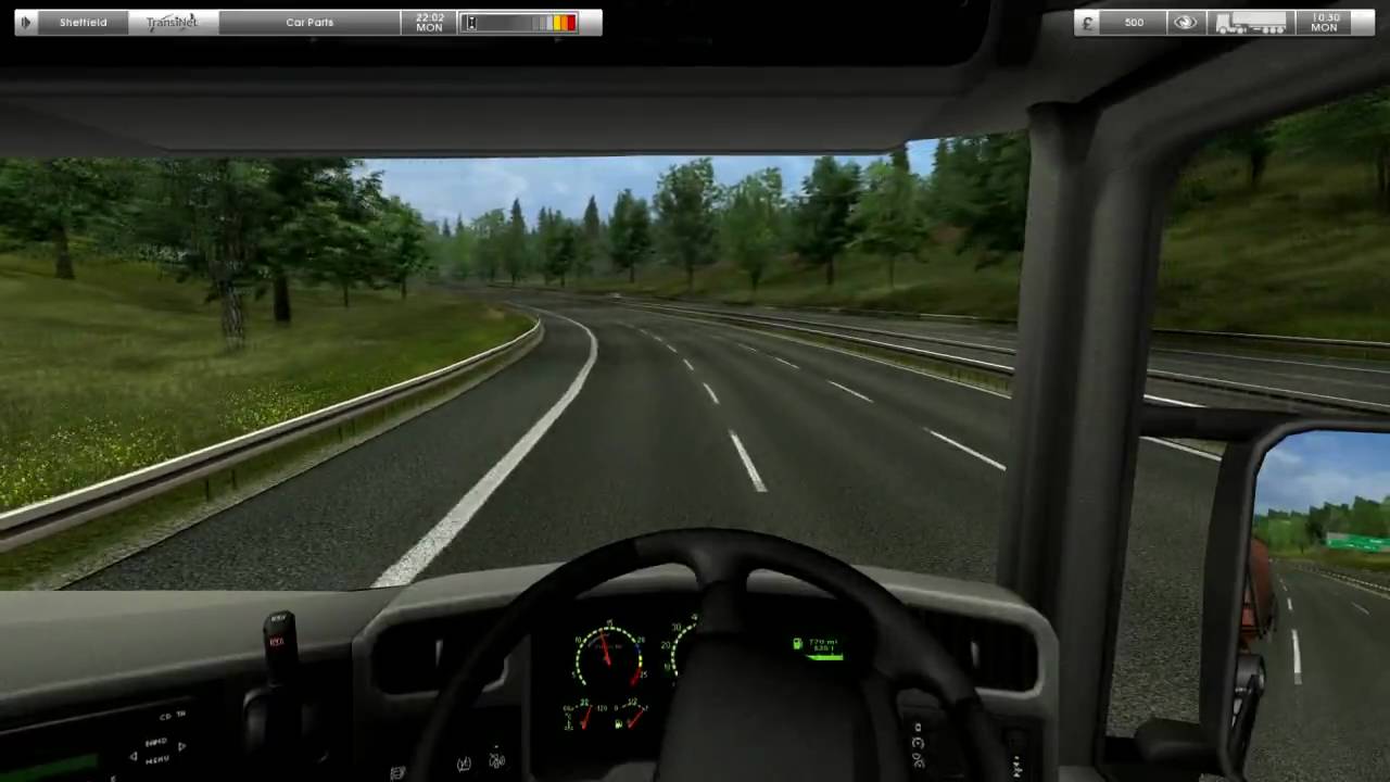 Uk Truck Simulator Gameplay First Job Hd Youtube