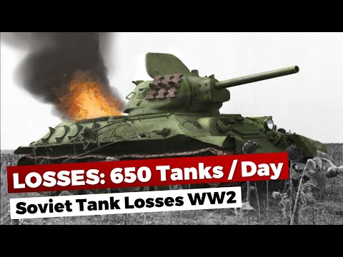 650 Tanks per Day - Soviet Tank Losses in WW2