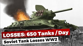 650 Tanks per Day - Soviet Tank Losses in WW2